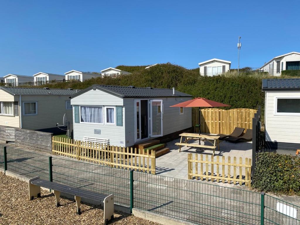 Luxe Chalet Op Camping Duindoorn, Ijmuiden Aan Zee, In De Buurt Van F1 Circuit Zandvoort En Bloemendaal Op Loopafstand Strand Екстериор снимка