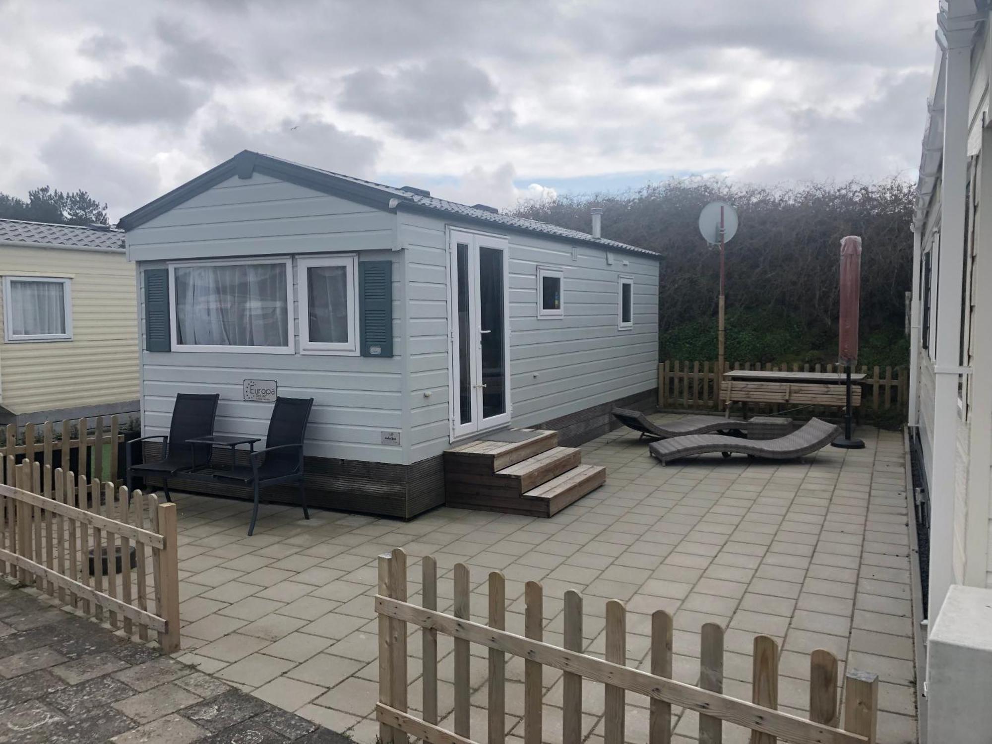 Luxe Chalet Op Camping Duindoorn, Ijmuiden Aan Zee, In De Buurt Van F1 Circuit Zandvoort En Bloemendaal Op Loopafstand Strand Екстериор снимка